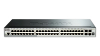 D-Link DGS-1510-52X łącza sieciowe Zarządzany L3 Gigabit Ethernet (10/100/1000) 1U Czarny