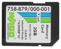 Wago 758-879/000-001 memoria flash 2 GB SD NAND