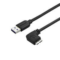 StarTech.com USB3AU2MRS kabel USB 2 m USB 3.2 Gen 1 (3.1 Gen 1) USB A Micro-USB B Czarny