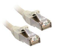 Lindy 1m Cat6 Netzwerkkabel Grau F/UTP (FTP)
