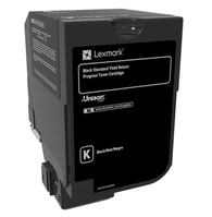 Lexmark 74C2SK0 festékkazetta 1 dB Eredeti Fekete