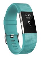 Fitbit Charge 2 OLED Wristband activity tracker Black, Teal