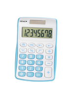 Genie 120 B calculatrice Poche Calculatrice à écran Bleu, Blanc