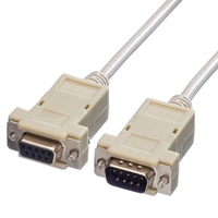 VALUE 11.99.6218 cable de serie Beige 1,8 m DB-9