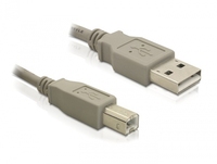 DeLOCK 82216 câble USB 3 m USB 2.0 USB A USB B Gris