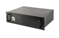 Gembird UPS-RACK-2000 szünetmentes tápegység (UPS) Vonal interaktív 2 kVA 1200 W 4 AC kimenet(ek)