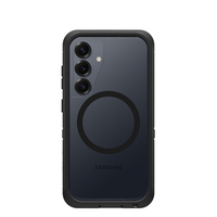 OtterBox Defender XT with Magnets Series voor Samsung Galaxy S25, transparant/zwart