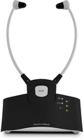 TechniSat StereoMan ISI 2-V2 Headset Draadloos Neckband TV Oplaadhouder Zwart