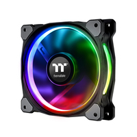 Thermaltake Riing Plus 12 RGB Radiator Fan TT Premium Edition Univerzális Ventilátor 12 cm Fekete 1 dB