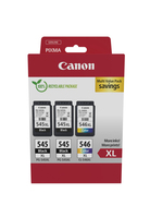 Canon 8286B013 tintapatron 3 dB Eredeti Nagy (XL) kapacitású Fekete, Cián, Magenta, Sárga
