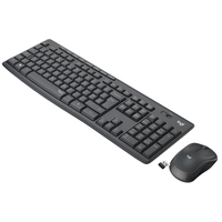 Logitech MK295 Silent Wireless Combo teclado Ratón incluido RF inalámbrico AZERTY Belga Grafito