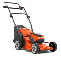 Husqvarna LC137i Schubrasenmäher Akku Schwarz, Orange