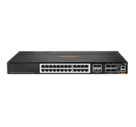 HPE Aruba Networking CX 8100 24x10G Base-T 4x10G SFP+ 4x40/100G QSFP28 FB 3Fan 2AC PSU Zarządzany L3 10G Ethernet (100/1000/10000) 1U