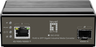 LevelOne IGC-0102 convertitore multimediale di rete 1000 Mbit/s Nero