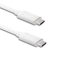 Qoltec 50508 USB-kabel 1 m USB 3.2 Gen 1 (3.1 Gen 1) USB C Wit