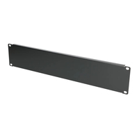 Extralink Panel frontowy 2U 19" Czarny