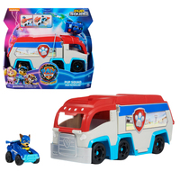 PAW Patrol The Mighty Movie - Pup Squad Patroller speelgoedtruck met Mighty Pups Chase Squad speelgoedauto