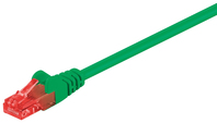 Goobay 68410 kabel sieciowy Zielony 3 m Cat6 U/UTP (UTP)