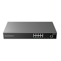 Grandstream Networks GWN7801 łącza sieciowe Zarządzany L2+ Gigabit Ethernet (10/100/1000) Czarny