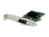 LevelOne Gigabit Fiber PCIe Network Card, 1 x SC Multi-Mode Fiber, Low Profile Bracket included