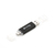 Platinet PMFA16B USB flash meghajtó 16 GB USB Type-A / Micro-USB 2.0 Fekete