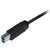 StarTech.com USB315CB2M USB Kabel 2 m USB 3.2 Gen 1 (3.1 Gen 1) USB C USB B Schwarz