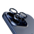 PanzerGlass ® Hoops™ Kameraschutz iPhone 15 Pro | 15 Pro Max | Blau Titanium