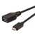 ROLINE 11029030 cable USB 0,15 m USB 3.2 Gen 2 (3.1 Gen 2) USB C USB A Negro