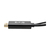 Tripp Lite P130-06N-DP-V2 câble vidéo et adaptateur 0,15 m HDMI DisplayPort Noir