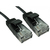Cables Direct ERSLIM-100K networking cable Black 0.5 m Cat6 U/UTP (UTP)