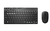 Rapoo 8000M teclado Ratón incluido Universal Bluetooth QWERTZ Alemán Negro