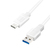 LogiLink CU0174 câble USB 1 m USB 3.2 Gen 1 (3.1 Gen 1) USB A USB C Blanc