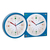 TFA-Dostmann Tick & Tack Mur Quartz clock Rond Bleu, Blanc