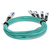 AddOn Networks JNP-100G-AOCBO-3M-AO InfiniBand/fibre optic cable QSFP28 4 x QSFP28 Aqua colour, Silver