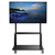 Tripp Lite DMCS60105XXDD Heavy-Duty Rolling TV Cart for 60” to 105” Flat-Screen Displays, Locking Casters, Black