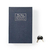 Nedis BOOKSEDM01BU coffre-fort Coffre-fort portable 1,6 L ABS, Acier Bleu, Argent