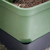 Gusta Garden Charly Chili Drinnen/Draußen Topfpflanzer Freistehend Polypropylen (PP), Aluminium Grün