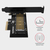 Axagon PCEM2-N interfacekaart/-adapter Intern M.2