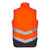 Safety Steppweste - L - Orange/Anthrazit Grau - Orange/Anthrazit Grau | L: Detailansicht 3