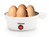 Eierkocher für 7 Eier mit Stop-Signal Meßbecher & Piekser, Edelstahlheizplatte