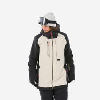 Men's Ultra Resistant Snowboard Jacket - Snb 900 Up Beige - 3XL