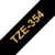 BROTHER szalag TZe-354, Fekete alapon Arany, Laminált, 24mm 0.94", 8 méter