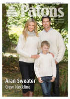 Patons Pattern: Family Aran Sweater