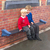 Wall Mountable Bench - Stone Effect Sandstone