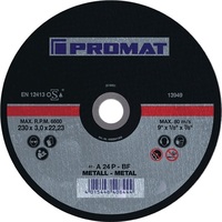 PROMAT Trennscheibe D180x3mm gerade Stahl Bohrung 22,23 mm