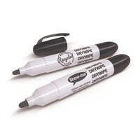 Show-me Teacher Drywipe Marker Black (Pack of 10) STM10