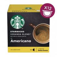 STARBUCKS by Nescafe Dolce Gusto Americano Veranda Blend Coffee 12 Capsu(Pack 3)