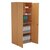 FF First Wooden Storage Cupboard 1800mm Beech KF820963
