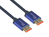 Ultra-High-Speed HDMI® 2.1 SmartFLEX Kabel, 8K UHD-2 / 4K UHD, Aluminiumgehäuse, CU, dunkelblau, 0,5