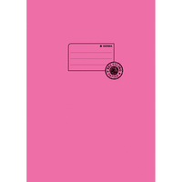 Heftumschlag, A4, 100% Altpapier, 21,4 cm x 29,9 cm, pink